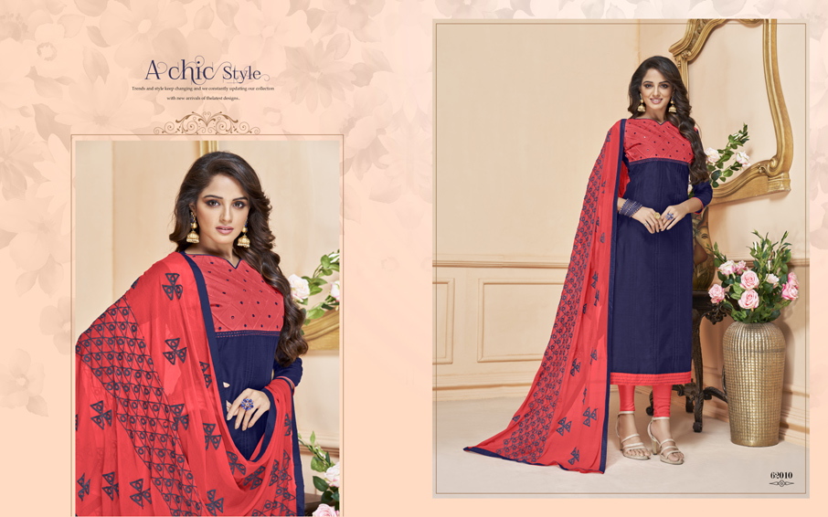 Muskan Vol-62 Kaavya Creation Design Dress Materials Muskan Vol-62 Kaavya Creation Design Dress Materials